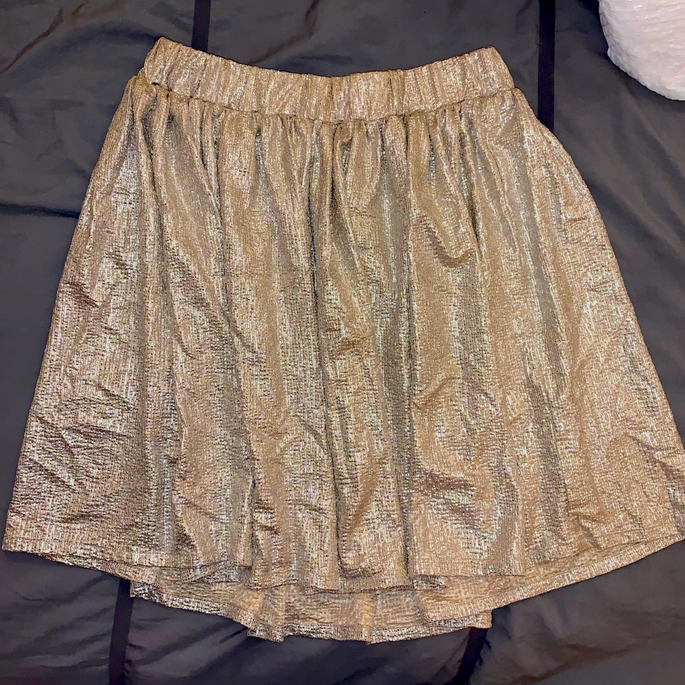 Gold Aeropostale Skirt